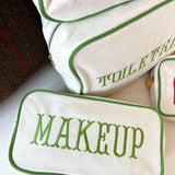 Makeup - Green Canvas Large