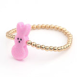 Acrylic Peeps Bunny Bracelet