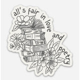 All's Fair Book Sticker