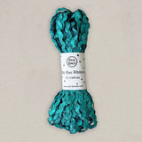 Metallic Ric Rac Ribbon- Aquamarine Blue