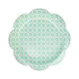 Green Wicker Plate