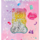 GUMMY BEAR SHAKY GLITTER JOURNAL