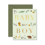 Baby Boy Storybook Card