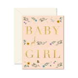 Baby Girl Storybook Card