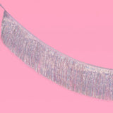 Party Iridescent Fringe Foil Banner