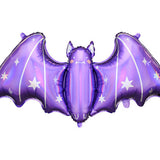 Purple Bat Foil Balloon