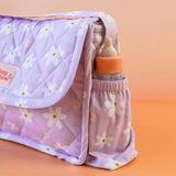 Convertible Doll's Nappy Bag Set - Lilac Daisy