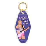 Taylor Swift 1989 Bejeweled Motel Keychain