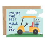 Best Dad By Par Card