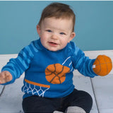 Bill the Basketball Knit Rattle