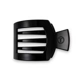 Teleties Medium Flat Square Clip- Black