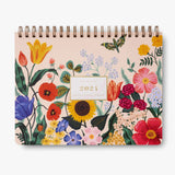 2024 12-Month Top Spiral Planner- Blossom