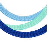 Blue Honeycomb Garland