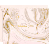 Blush/Marble Thank You Card- Single