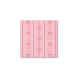 Petal Pink Signature Bow Napkins- Small