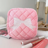 Bow Mini- Pink Velvet