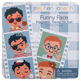 Magnetic Travel Tin Set- Boy Funny Faces