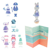 Magnetic Dress Up Doll- Bunny