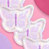 Butterfly Iridescent Plates