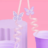 Butterfly Straws