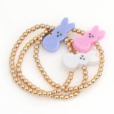 Acrylic Peeps Bunny Bracelet