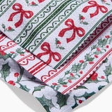 Christmas Ribbons Dishcloth Set