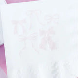 Pink Bows Napkins