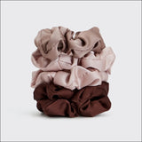 Satin Sleep Scrunchies- Cameo