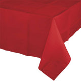 Classic Red Paper Table Covers