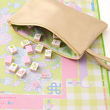 Champagne Bloom Tile Bag