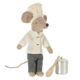 New Chef Mouse with Soup Pot and Spoon