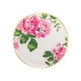 Pink Chintz Plates