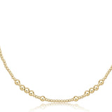 15" Choker Hope Unwritten - 4mm Gold