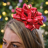 Present Bow Christmas Headband