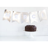 Paper Love Letter Banner- Chrome