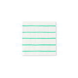 Frenchie Striped Napkins- Clover