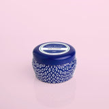 Volcano Signature Blue Mini Tin Candle- 3 oz