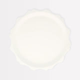 Cream Decorative Edge Compostable Side Plates