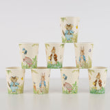 Peter Rabbit in the Garden Cups