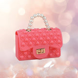 Fidget Pearl Handbag- Pink