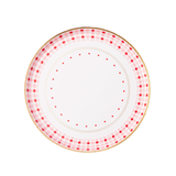 ELEGANT VALENTINE DESSERT PLATES