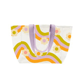 Wavy Daisy Medium All Day Tote