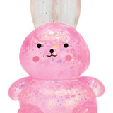 Pink Sparkle Bunny Squeeze Toy