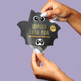 Detoxifying Charcoal Facial Mask Halloween Animated Bat Mask