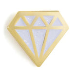 Diamond Enamel Pin