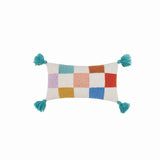 Discogrid Lumbar with Tassels Hook Pillow