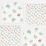 Ditsy Posy Scalloped Large Napkins