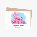 Congrats on Your Barbie Dreamhouse Card