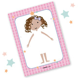 Dress-a-Doll Pretend Play Notepad- Pink