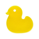 Silicone Bath Scrub- Yellow Duck